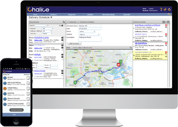 Chalice Delivery Schedule